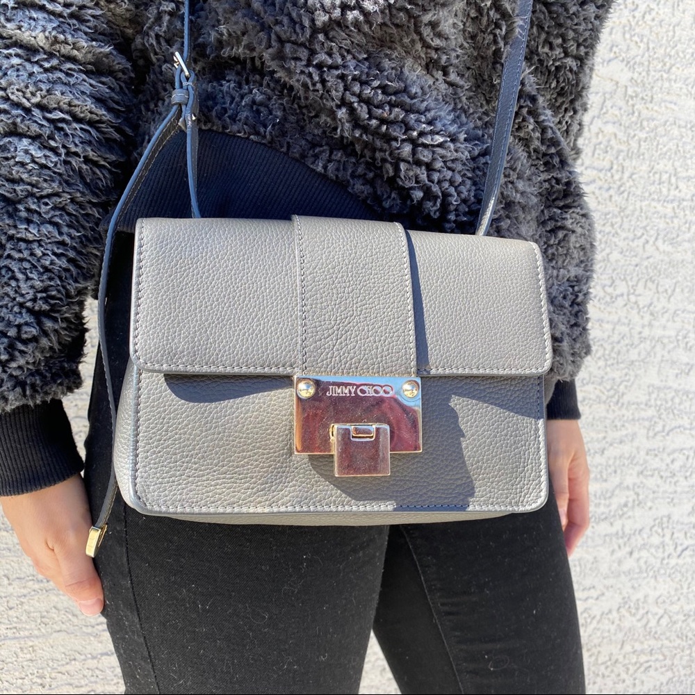 SOLD Jimmy Choo Rebel Soft Mini Leather Crossbody - Picture 2 of 12